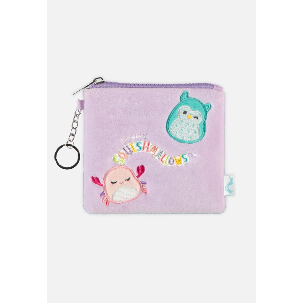 Squishmallows - Mixed Squish Fluffy Kleingeldbörse - Pastelllila